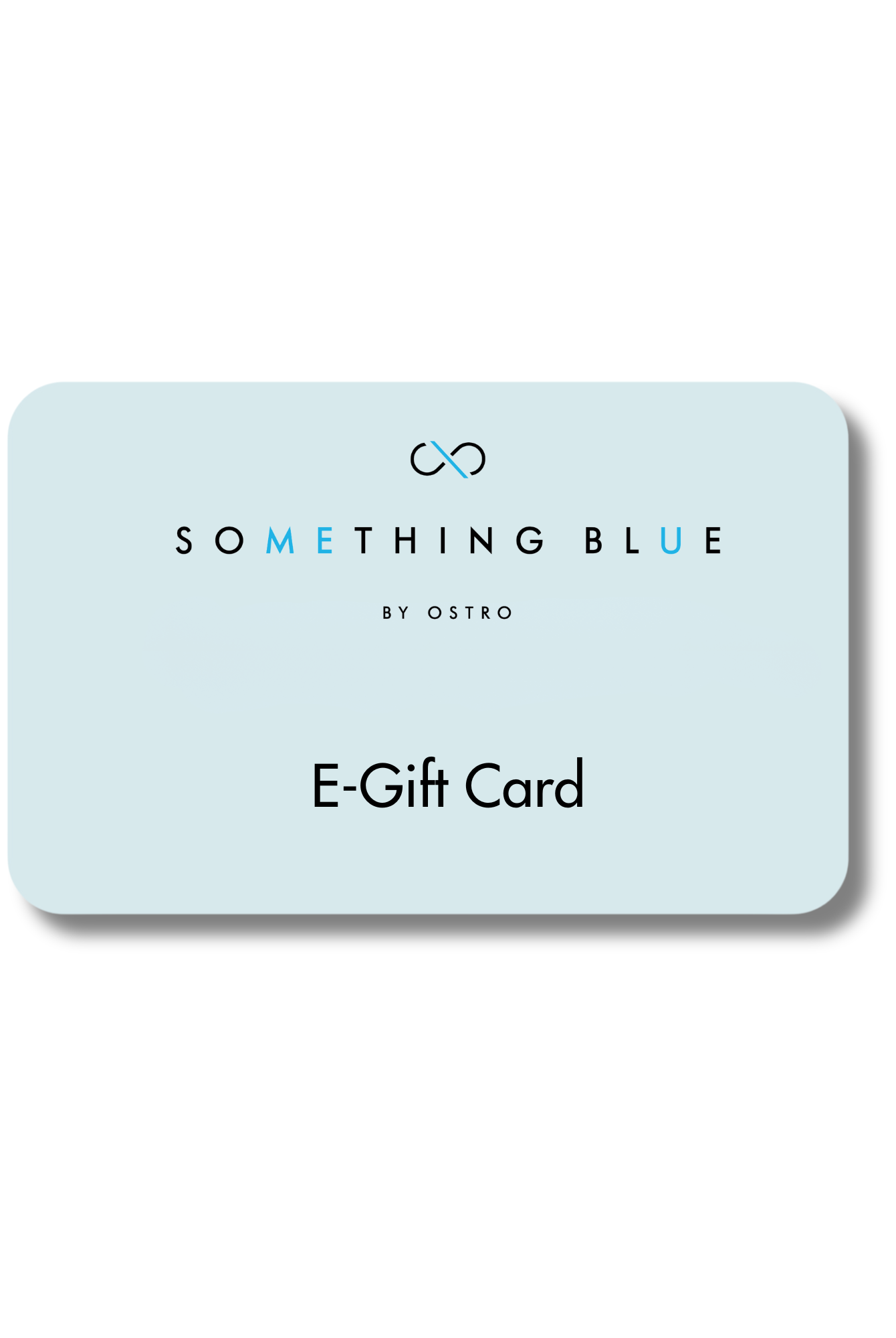 Something Blue By Ostro digital gift card for blue topaz jewellery