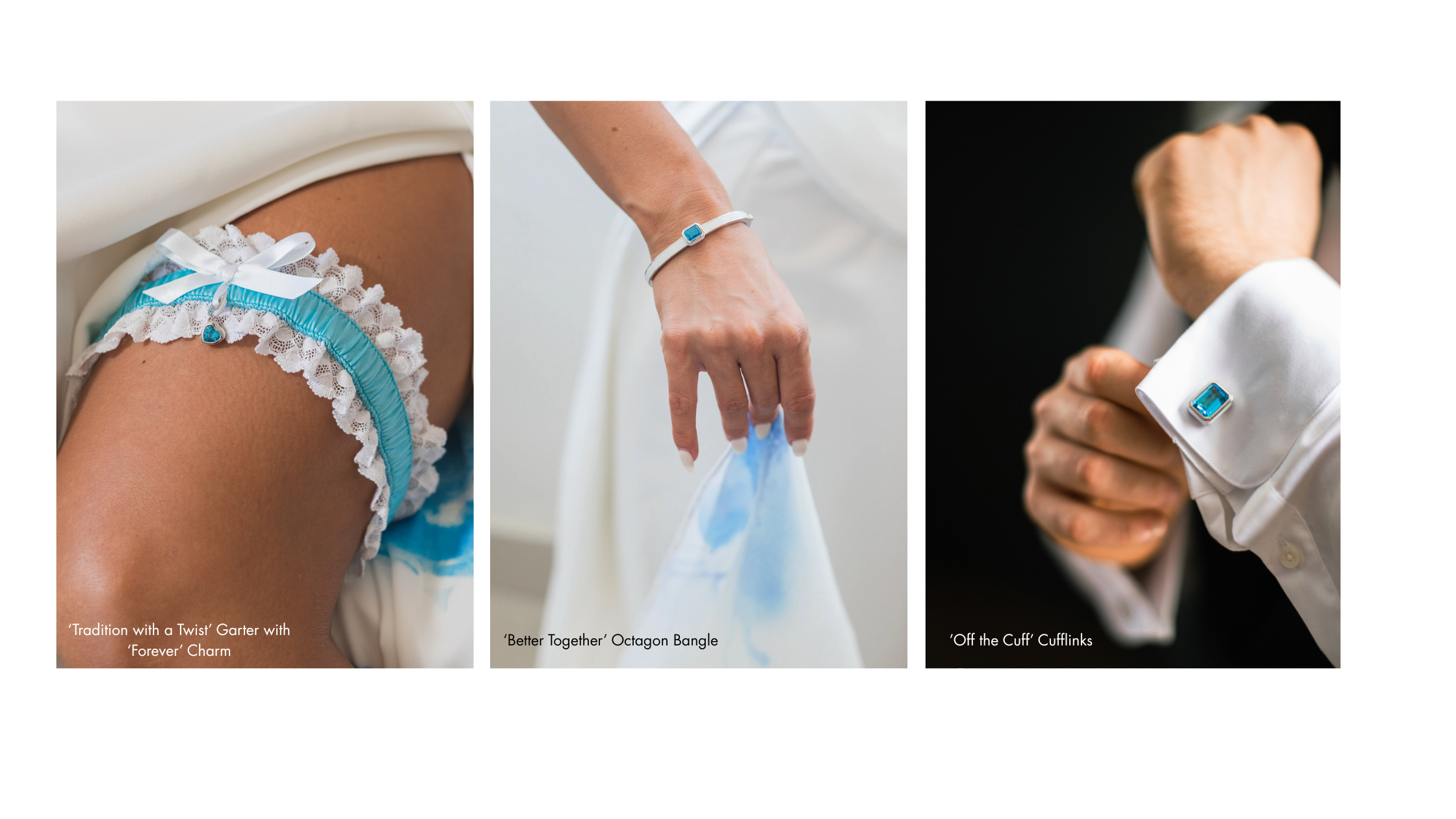 Add a little Something Blue to your wedding day.  There is something special for the bride, the groom and the entire bridal party